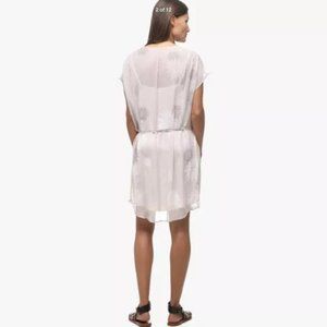 James Perse Grey Chiffon Dress with Slip, Size 2